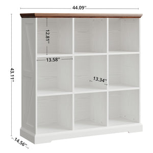 9-Cube Storage Organizer Bookshelf