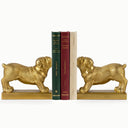 Bulldog Bookends Set of 2