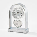 Personalized Dome Glass Mantel Clock with Roman Numerals