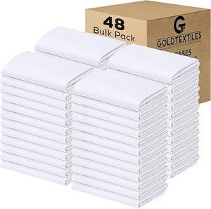 Polycotton Pillowcases Bulk Pack – Standard, Queen & King