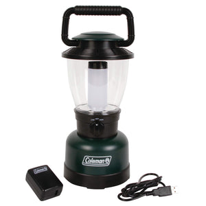 Rechargeable 400-Lumen LED Camping Lantern with USB Charging Port