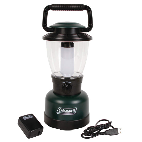 Rechargeable 400-Lumen LED Camping Lantern with USB Charging Port