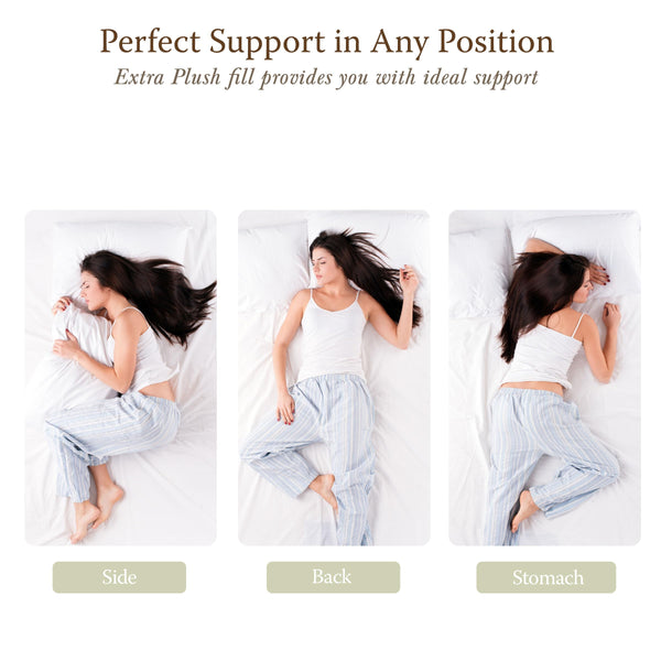 Down Alternative Bed Pillows – Set of 2