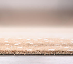 Hand-Tufted Wool Runner Rug – Antelope Pattern