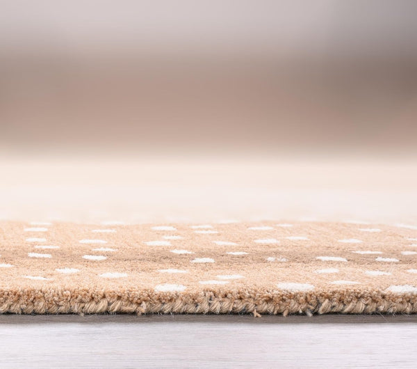 Hand-Tufted Wool Runner Rug – Antelope Pattern