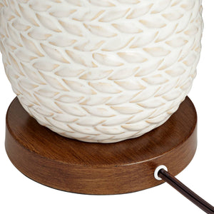 Mid-Century Modern Ceramic Table Lamps, Set of 2