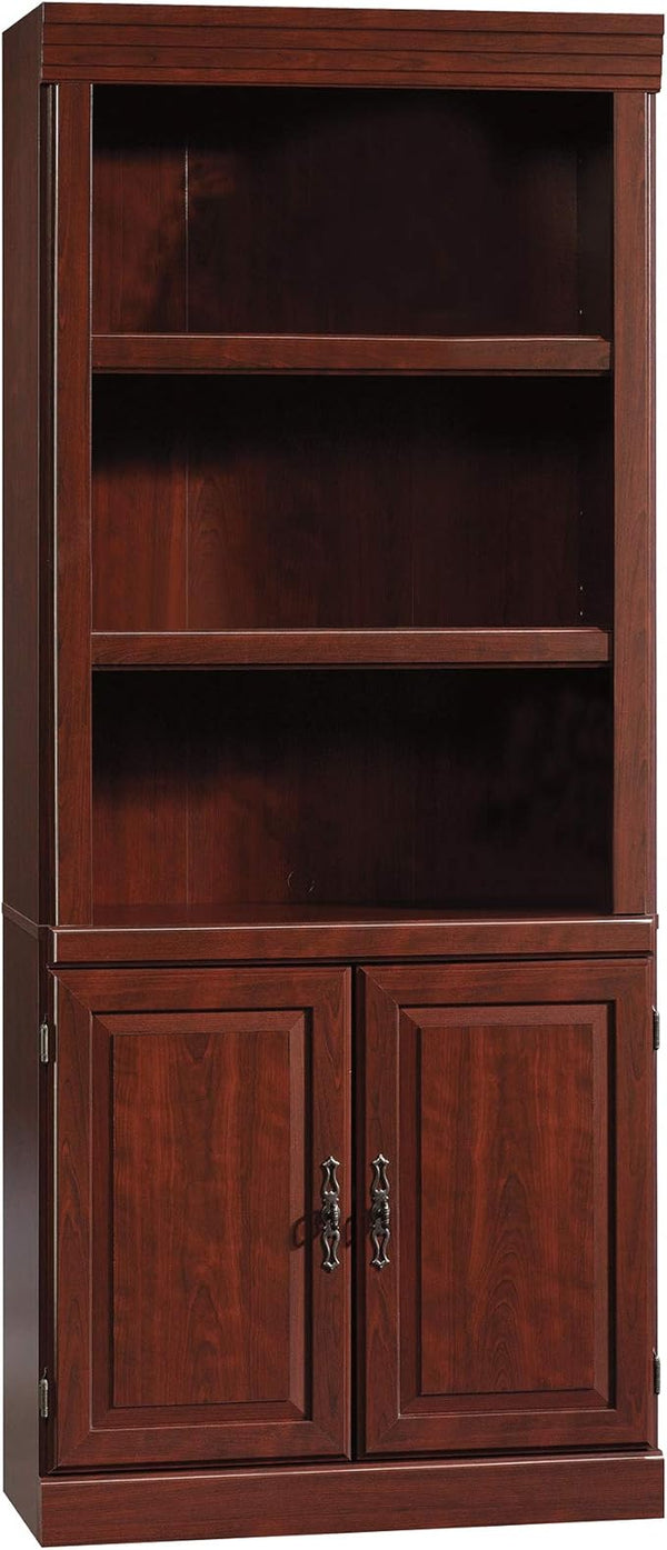 5-Shelf Bookcase with Adjustable Shelves – Classic Cherry