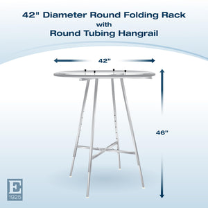 Chrome Round Garment Rack