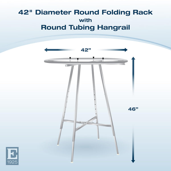 Chrome Round Garment Rack