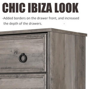 Modern Dresser with Deep Drawers – Bedroom & Living Room Storage