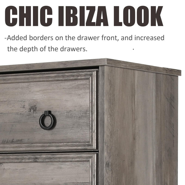 Modern Dresser with Deep Drawers – Bedroom & Living Room Storage