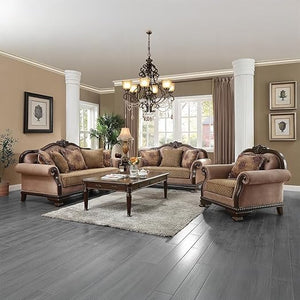 4-Piece Living Room Set – Sofa, Loveseat, Chair & Coffee Table