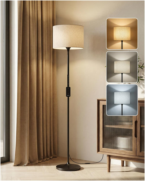 LED Floor Lamp with Remote & Touch Control