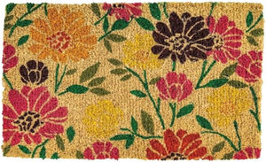 Handmade Natural Coir Doormat 18"x30" – Indoor Outdoor Entry Mat