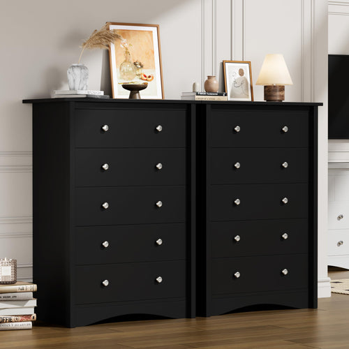 5-Drawer Tall Dresser