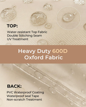 5-Piece Waterproof Patio Furniture Cover Set