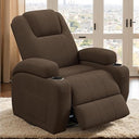 Swivel Rocker Recliner Chair with Vibration Massage