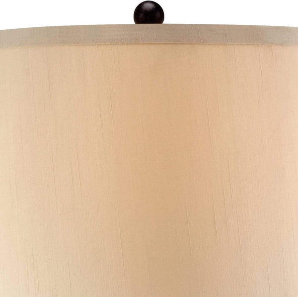 Mission Cage Table Lamps Set of 2 with Night Light, 33" Tall
