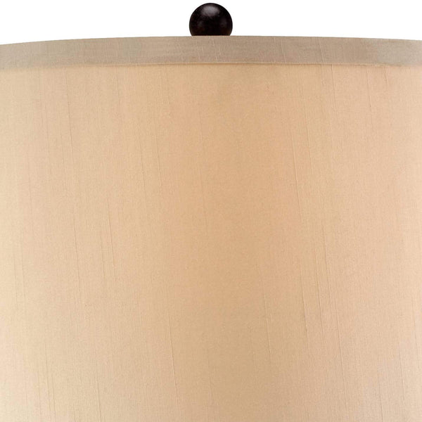 Mission Cage Table Lamps Set of 2 with Night Light, 33" Tall