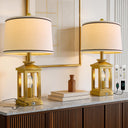 Dimmable Touch Table Lamp with USB Ports & Night Light