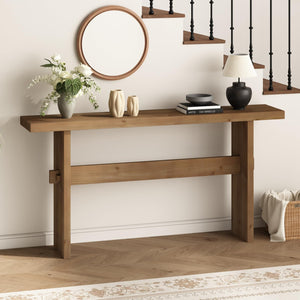 63-Inch Farmhouse Console Table