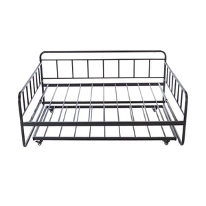 Full Size Daybed with Twin Trundle Bed Frame