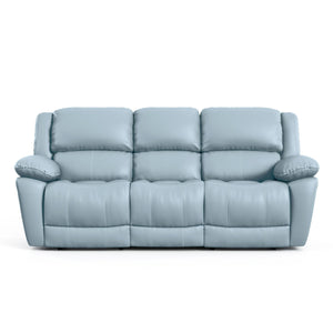 3-Piece Recliner Sofa Set – Leather Sectional with Loveseat & Arm Chair