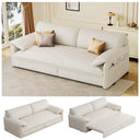 Queen Sleeper Sofa Bed – 3-in-1 Convertible Velvet Pull-Out Couch