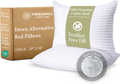 Down Alternative Bed Pillows – Set of 2