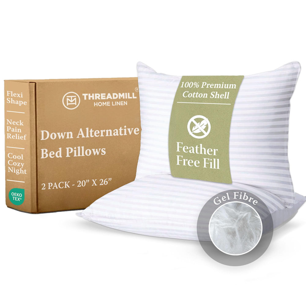 Down Alternative Bed Pillows – Set of 2
