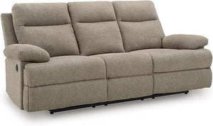 Dual Reclining Sofa with Drop-Down Table & USB Charging