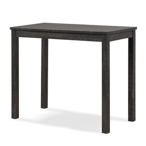 3-Piece Counter Height Dining Set with Upholstered Stools