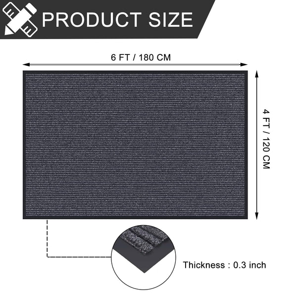 Indoor Outdoor Door Mat – Grey