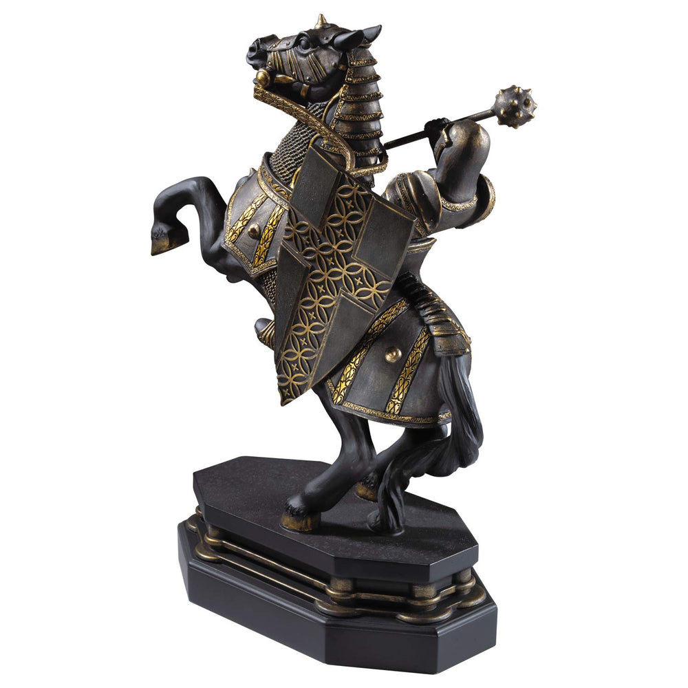 Wizard Chess Knight Bookend - Black