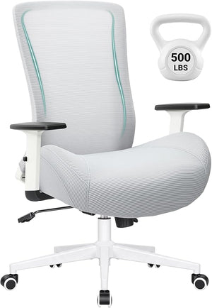 Big & Tall Ergonomic Mesh Office Chair – 500 lb Capacity