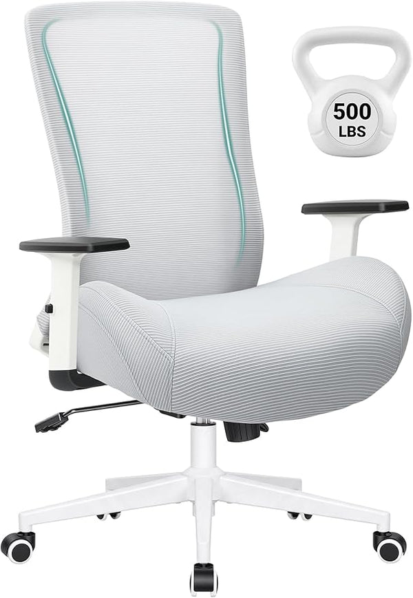 Big & Tall Ergonomic Mesh Office Chair – 500 lb Capacity
