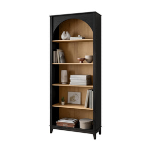 Arched Bookcase 78" Tall with 3 Adjustable Shelves