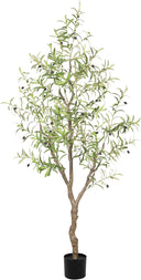 Artificial Olive Tree with Lifelike Fruits