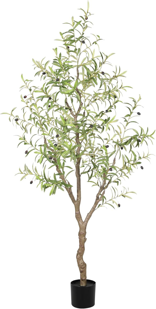Artificial Olive Tree with Lifelike Fruits