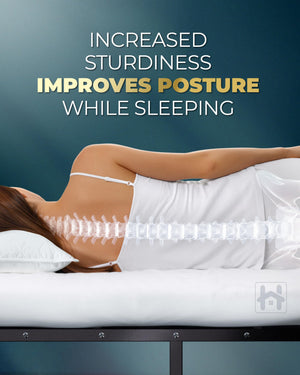 Slim Low-Profile Bunkie Board – Multi-Size Mattress Support