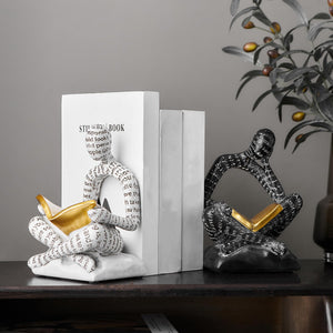 Decorative Reader Bookends