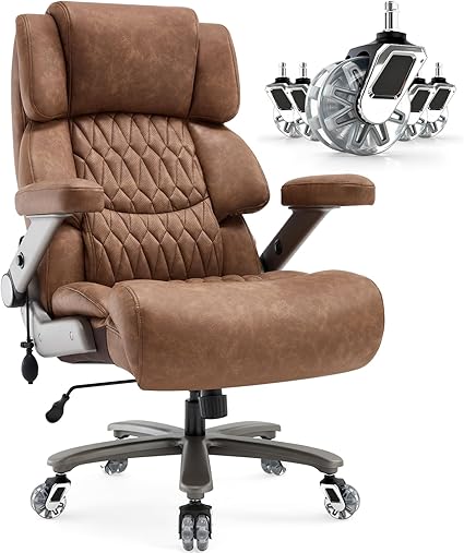 High Back Big & Tall Executive Office Chair – 400 lbs Capacity