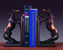Bronze Plated Horse Bookends Set of 2