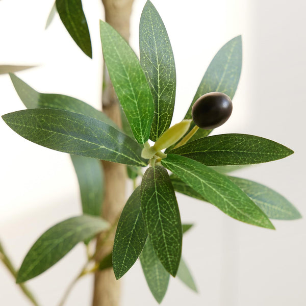 Artificial Olive Tree – Potted Faux Indoor Plant