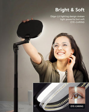 Tall LED Desk Lamp with 50 Light Modes & Timer
