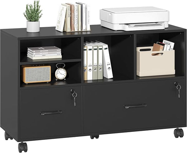 2-Drawer Lateral File Cabinet with Lock
