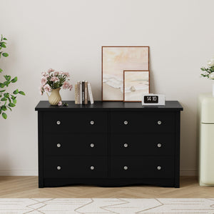 6-Drawer Dresser with TV Stand