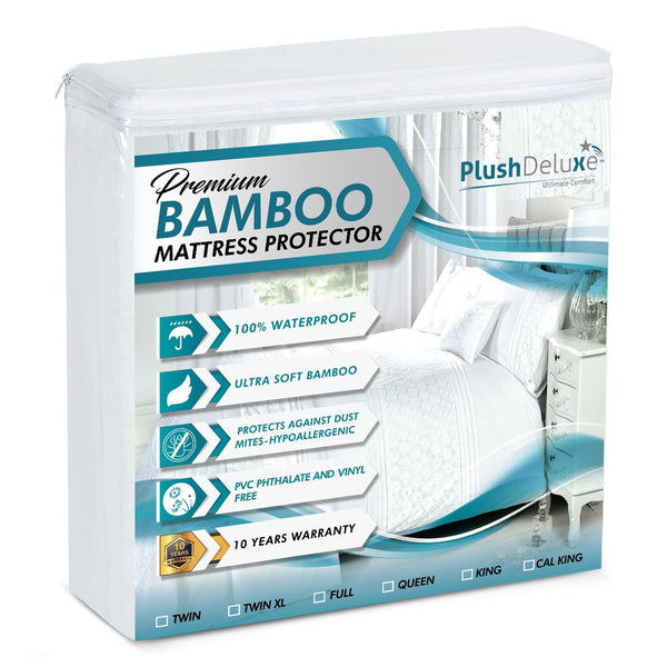 Waterproof Viscose Mattress Protector – Ultra Soft, Breathable & Noiseless
