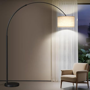 82" Tall Arc Floor Lamp with Remote Control