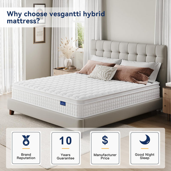 Hybrid Memory Foam & Pocket Spring Mattress
